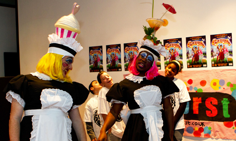 artburst hackney panto