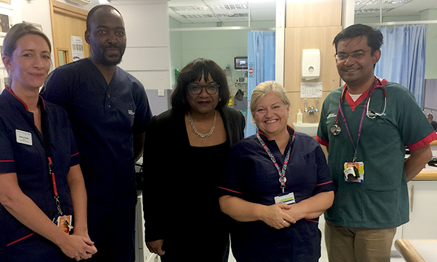 Diane Abbott: Guarantee NHS workers from EU countries the right to ...