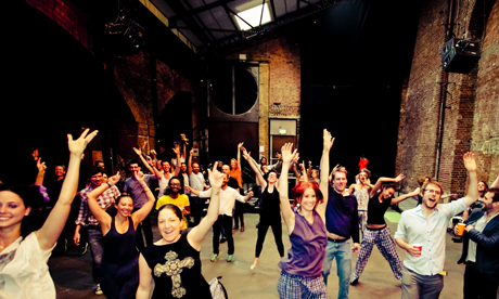 Partygoer at a Morning Glory rave. Photograph: Alice Peperell