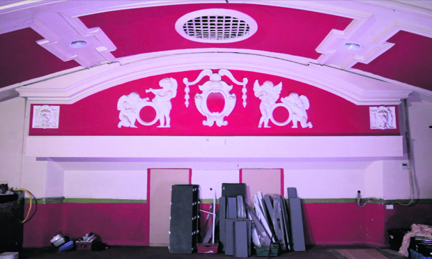 The Castle Cinema's ornate proscenium arch. Photograph: Pillow Cinema